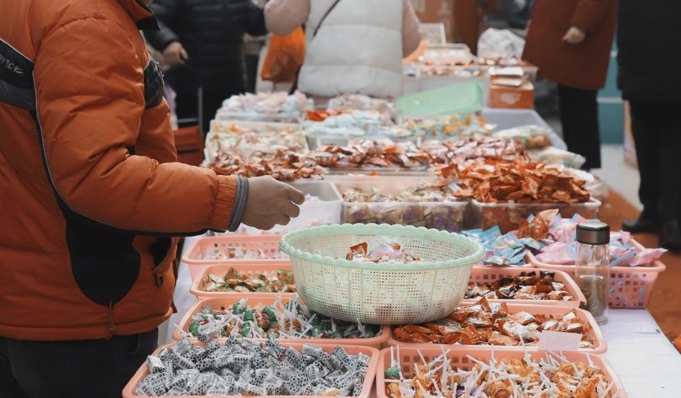 圖說淮南&mdash;&mdash;春節趕早集