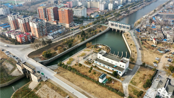 圖說淮南&mdash;&mdash;航拍鳳臺永幸河